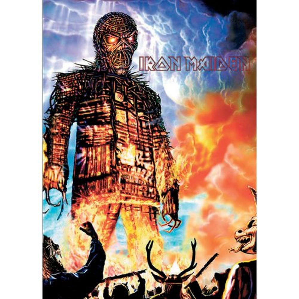 IRON MAIDEN アイアンメイデン (結成 50周年 ) - WICKER POST CARD / ポストカード・レター - PGS